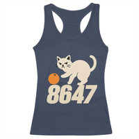 8647 FDT Racerback Tank Top Funny Cat Political Meme