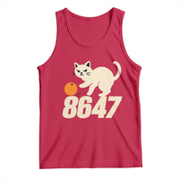 8647 FDT Tank Top Funny Cat Political Meme