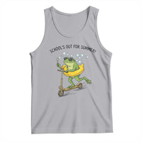 School's Out For Summer Tank Top Funny Frog Last Day of School Teacher
