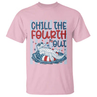Chill The Fourth Out T Shirt Funny Alligator 4th Of July