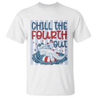 Chill The Fourth Out T Shirt Funny Alligator 4th Of July