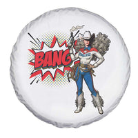 Funny Bang Cowgirl Spare Tire Cover Western Country Music Cowboy Rodeo - Wonder Print Shop
