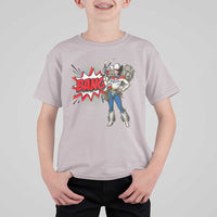 Funny Bang Cowgirl T Shirt For Kid Western Country Music Cowboy Rodeo - Wonder Print Shop