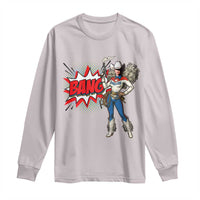 Funny Bang Cowgirl Long Sleeve Shirt Western Country Music Cowboy Rodeo - Wonder Print Shop