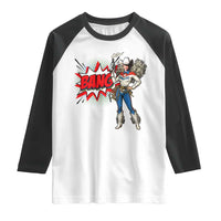 Funny Bang Cowgirl Raglan Shirt Western Country Music Cowboy Rodeo - Wonder Print Shop