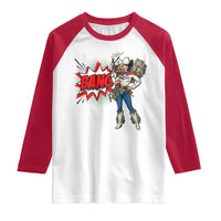 Funny Bang Cowgirl Raglan Shirt Western Country Music Cowboy Rodeo - Wonder Print Shop