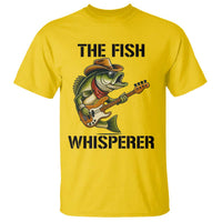Funny Bass Fishing T Shirt The Fish Whisperer Fisherman Humor - Wonder Print Shop