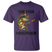 Funny Bass Fishing T Shirt The Fish Whisperer Fisherman Humor - Wonder Print Shop