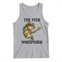 Funny Bass Fishing Tank Top The Fish Whisperer Fisherman Humor - Wonder Print Shop
