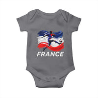 France Soccer Football Fan French Flag Baby Onesie