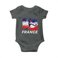France Soccer Football Fan French Flag Baby Onesie