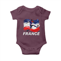 France Soccer Football Fan French Flag Baby Onesie