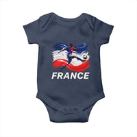 France Soccer Football Fan French Flag Baby Onesie