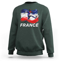 France Soccer Football Fan French Flag Sweatshirt