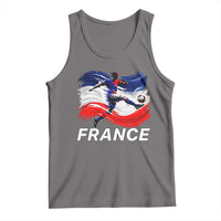 France Soccer Football Fan French Flag Tank Top