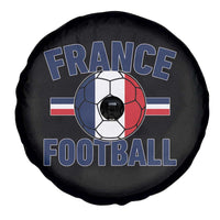 French Flag France Soccer Football Fan Spare Tire Cover