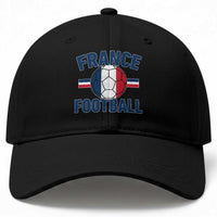 French Flag France Soccer Football Fan Baseball Cap