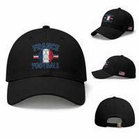 French Flag France Soccer Football Fan Baseball Cap