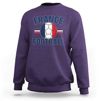 French Flag France Soccer Football Fan Sweatshirt