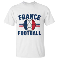 French Flag France Soccer Football Fan T Shirt