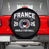 France Soccer Fan French Flag Patriotic Sports Spare Tire Cover