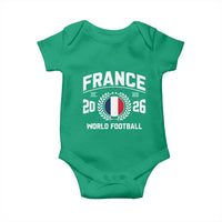 France Soccer Fan French Flag Patriotic Sports Baby Onesie