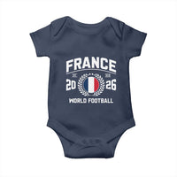 France Soccer Fan French Flag Patriotic Sports Baby Onesie