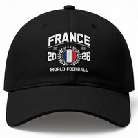 France Soccer Fan French Flag Patriotic Sports Baseball Cap