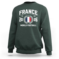 France Soccer Fan French Flag Patriotic Sports Sweatshirt