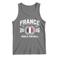France Soccer Fan French Flag Patriotic Sports Tank Top