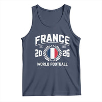 France Soccer Fan French Flag Patriotic Sports Tank Top