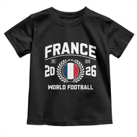 France Soccer Fan French Flag Patriotic Sports Toddler T Shirt