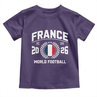 France Soccer Fan French Flag Patriotic Sports Toddler T Shirt
