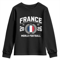 France Soccer Fan French Flag Patriotic Sports Youth Sweatshirt