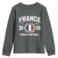 France Soccer Fan French Flag Patriotic Sports Youth Sweatshirt