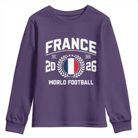 France Soccer Fan French Flag Patriotic Sports Youth Sweatshirt