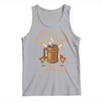 Funny Carpenter Woodworking Tank Top First I Drink Coffe Then I Build Things - Wonder Print Shop