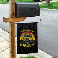 School Bus Driver Garden Flag Student Delivery Specialist - Wonder Print Shop