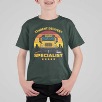 School Bus Driver T Shirt For Kid Student Delivery Specialist - Wonder Print Shop
