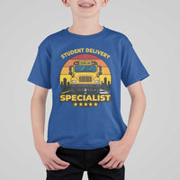 School Bus Driver T Shirt For Kid Student Delivery Specialist - Wonder Print Shop