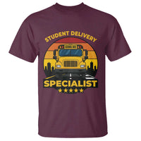 School Bus Driver T Shirt Student Delivery Specialist - Wonder Print Shop