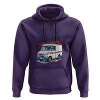 Funny Postal Worker Hoodie Just A Girl Who Delivers - Wonder Print Shop