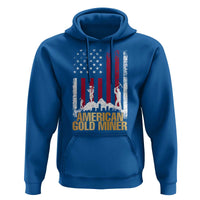 Gold Miner Patriotic American Flag Hoodie - Wonder Print Shop