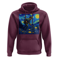 Gold Miner Starry Night Van Gogh Hoodie - Wonder Print Shop