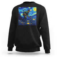Gold Miner Starry Night Van Gogh Sweatshirt - undefined