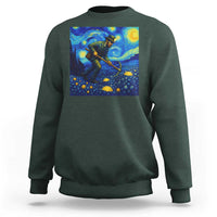 Gold Miner Starry Night Van Gogh Sweatshirt - undefined