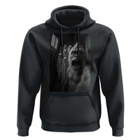 Funny Bigfoot Selfie Halloween Hoodie Sasquatch Ghost Haunted House - Wonder Print Shop