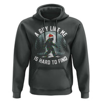 Funny Bigfoot Christmas Hoodie A Guy Like Me Is Hard To Find - Wonder Print Shop