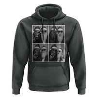 Funny Bigfoot Photobooth Christmas Hoodie Sasquatch Santa Claus Xmas - Wonder Print Shop