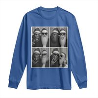 Funny Bigfoot Photobooth Christmas Long Sleeve Shirt Sasquatch Santa Claus Xmas - Wonder Print Shop